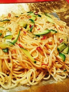 もやしとキュウリのシンプル塩焼きそば-レシピのメイン写真
