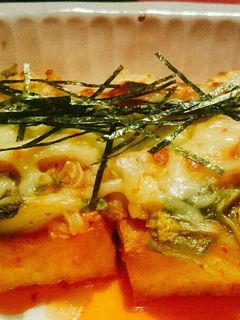 厚揚げキムチのチーズ焼き-レシピのメイン写真