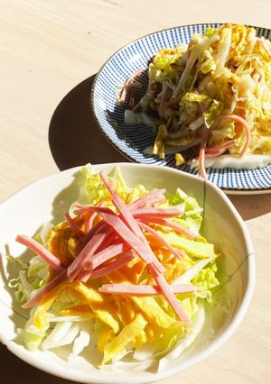 簡単！白菜サラダ☆芯の部分が最高です-レシピのメイン写真