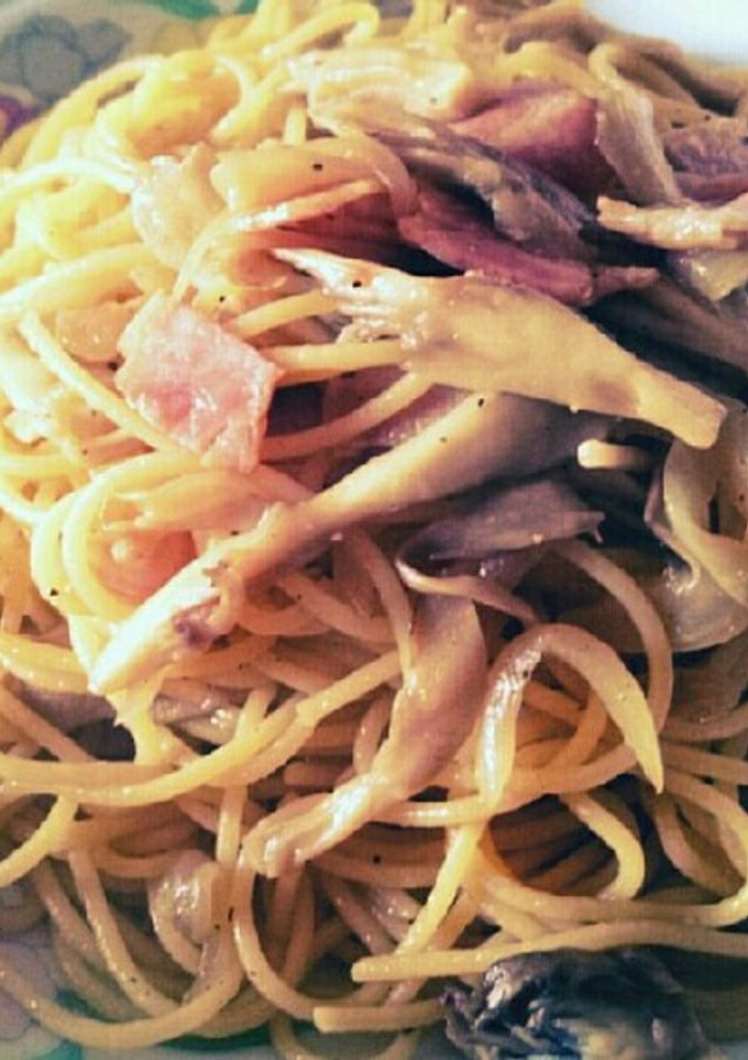 舞茸とベーコンの和風パスタ-レシピのメイン写真