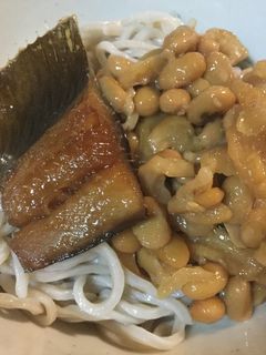 そぼろ納豆にしん蕎麦-レシピのメイン写真