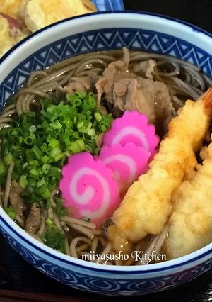 我が家流年越そば-レシピのメイン写真