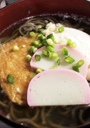 簡単！材料費60円！海老天無の年越し蕎麦-レシピのメイン写真