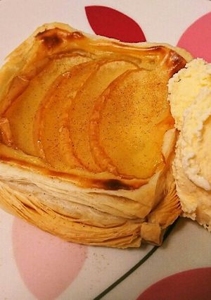冷凍パイシートで♪お手軽アップルパイ-レシピのメイン写真