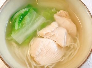温まりましょ❣️白菜と鶏のあっさり煮麺-レシピのメイン写真