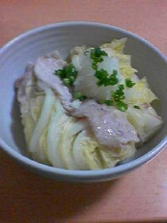 豚肉と白菜の蒸し物☆-レシピのメイン写真