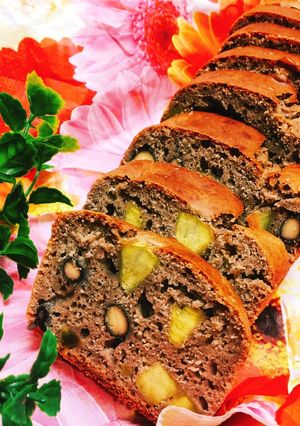 黒豆とさつまいも入りパウンドケーキ-レシピのメイン写真
