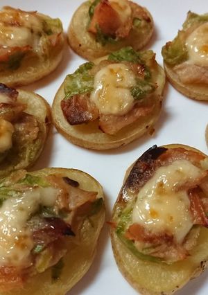 じゃが芋簡単オードブル☆鮭と葱の味噌マヨ-レシピのメイン写真