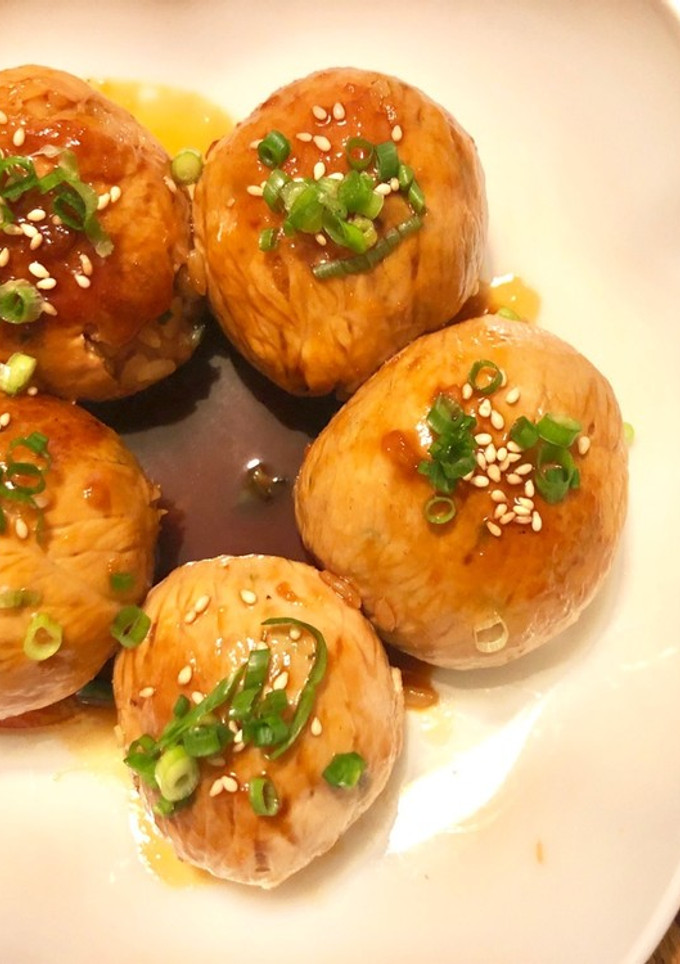 洋風生姜焼きのねぎ塩肉巻きおにぎり-レシピのメイン写真