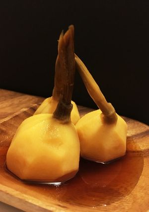 おせちシリーズ「くわいの煮物」-レシピのメイン写真