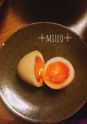*これで美味しく作れる！味付け煮卵*-レシピのメイン写真