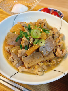 味噌煮込み風🐾豚バラ大根-レシピのメイン写真
