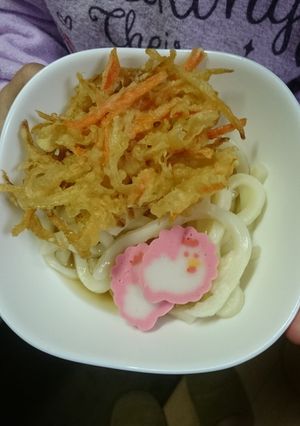 年越し蕎麦のお供に、かき揚げ~-レシピのメイン写真