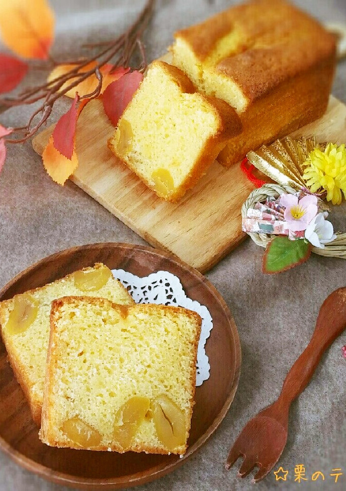 余った栗きんとんで♥至福の栗テリーヌ-レシピのメイン写真