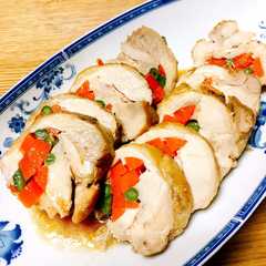 รูปของ 鶏モモの肉巻き