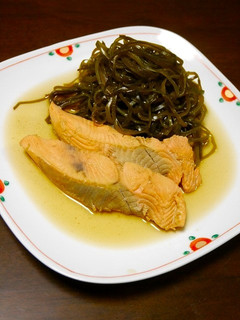 簡単!銀鮭の昆布煮-レシピのメイン写真