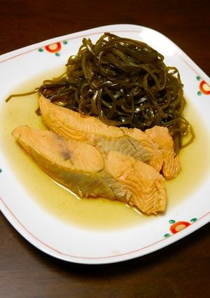 簡単！銀鮭の昆布煮-レシピのメイン写真