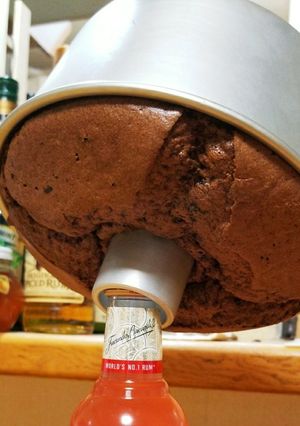 甘さ控えめココアチョコシフォン-レシピのメイン写真