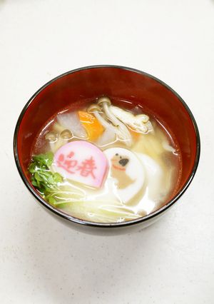 ２０１８年戌年お雑煮～覚え書き-レシピのメイン写真