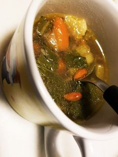 セロリとニンジンの洋風薬膳スープ-レシピのメイン写真