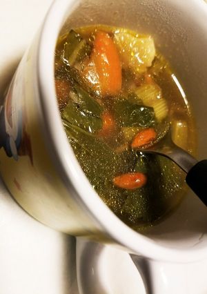 セロリとニンジンの洋風薬膳スープ-レシピのメイン写真