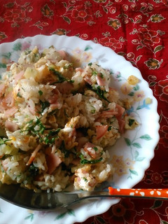 セロリ炒飯-レシピのメイン写真