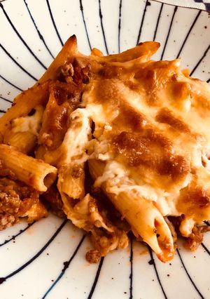 スペインの家庭料理 ペンネオーブン焼き-レシピのメイン写真