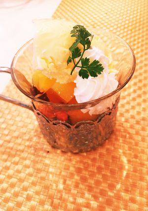 みんな好きオランジュ紅茶のさっぱりゼリー-レシピのメイン写真