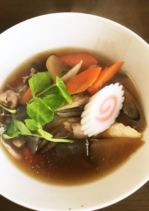 福島の実家のお雑煮-レシピのメイン写真