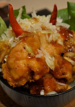オニからあげ丼-レシピのメイン写真