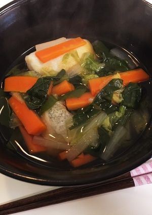 簡単＊あっさり味のお雑煮＊-レシピのメイン写真