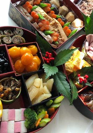 お節 詰め方2018.-レシピのメイン写真