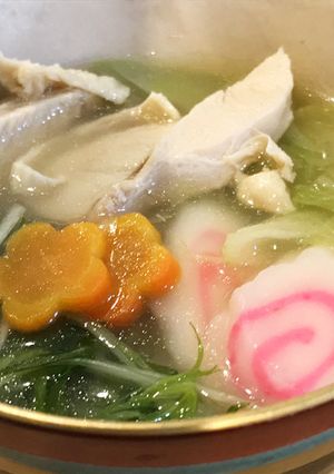 鶏出汁雑煮-レシピのメイン写真