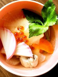 お正月に白だしのお雑煮-レシピのメイン写真