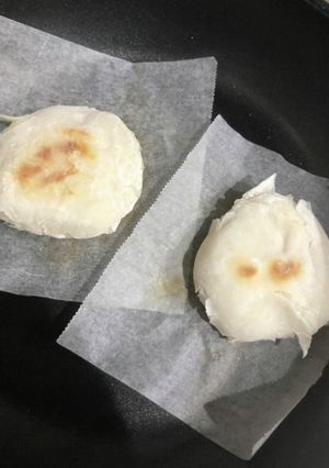 冷凍餅の解凍-レシピのメイン写真