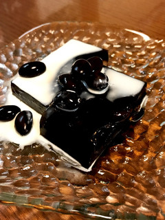 黒豆コーヒー寒天ゼリー-レシピのメイン写真