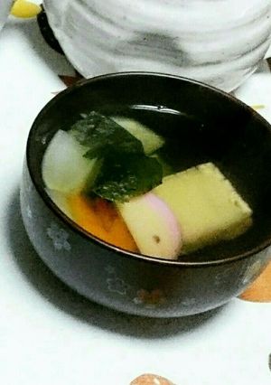 お雑煮 お吸い物風-レシピのメイン写真