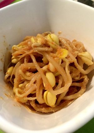 豆モヤシのピリ辛和え-レシピのメイン写真