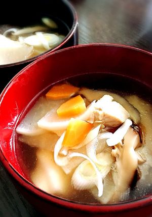 簡単我が家のお雑煮♪-レシピのメイン写真