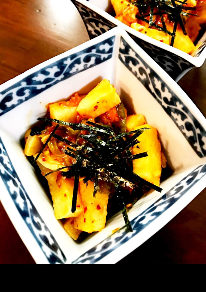 長芋とキムチの和えもの-レシピのメイン写真
