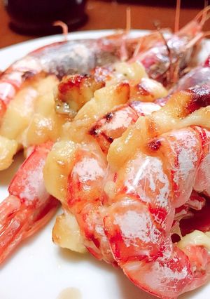 簡単3ステップ！海老の黄金焼き-レシピのメイン写真