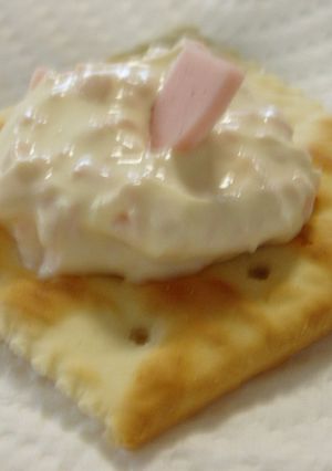 クリームチーズとソーセージのディップ-レシピのメイン写真