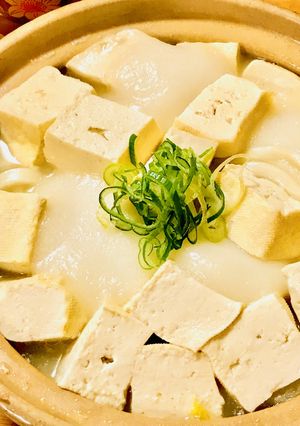 開けるとまっ白「白鍋」☆白湯スープで作る-レシピのメイン写真