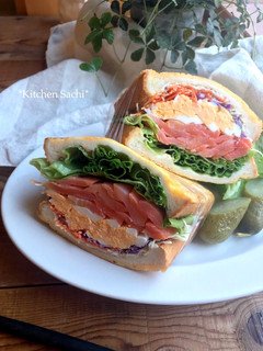 チーズエッグトーストサンド-レシピのメイン写真