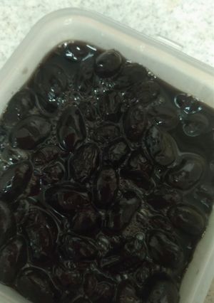 ケーキシロップ黒豆-レシピのメイン写真