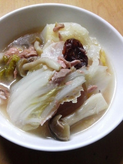 無水鍋で♪白菜ベーコンミルフィーユ煮-レシピのメイン写真
