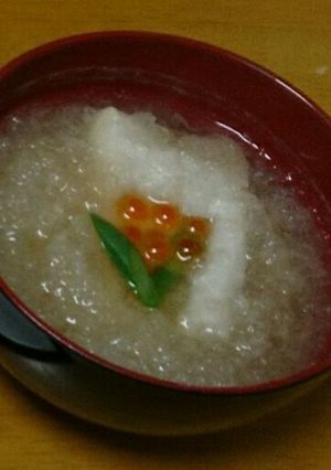 大根おろし雑煮-レシピのメイン写真
