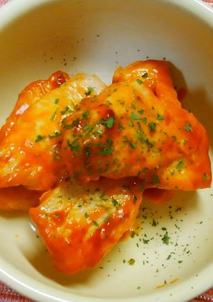 簡単お弁当にも❀鶏むね肉のケチャマヨ焼き-レシピのメイン写真