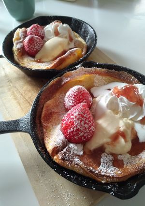 トースターでダッチベイビー(パンケーキ)-レシピのメイン写真