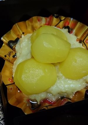 さつまいも林檎きんとん(砂糖無し)-レシピのメイン写真